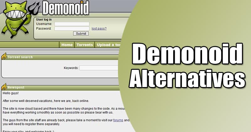 Demonoid Alternatives